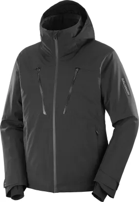 Salomon BRILLIANT Skijacke Herren deep black im Online Shop von kaufen
